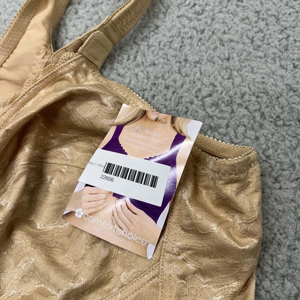 Comfort Choice Bra 46B Full Coverage 27-1238-8 Posture Support Bra NWT - Picture 4 of 9